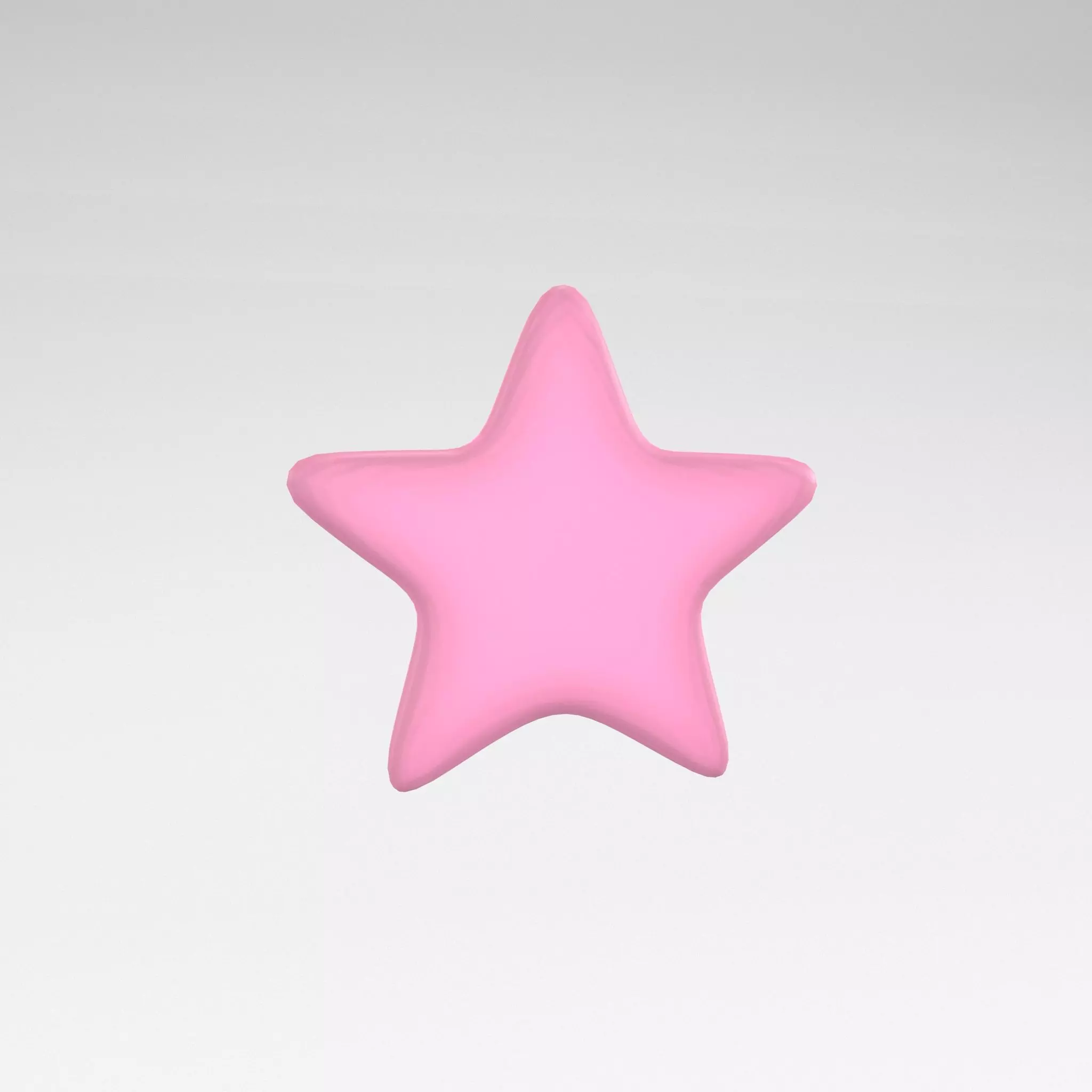 Star v1 008 Low-poly 3D model_0