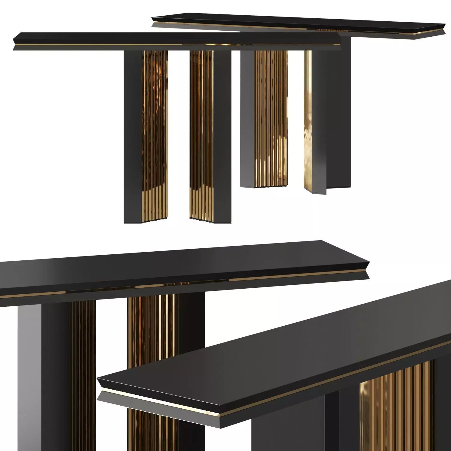 Luxxu Beyond Console Table 3D model_0