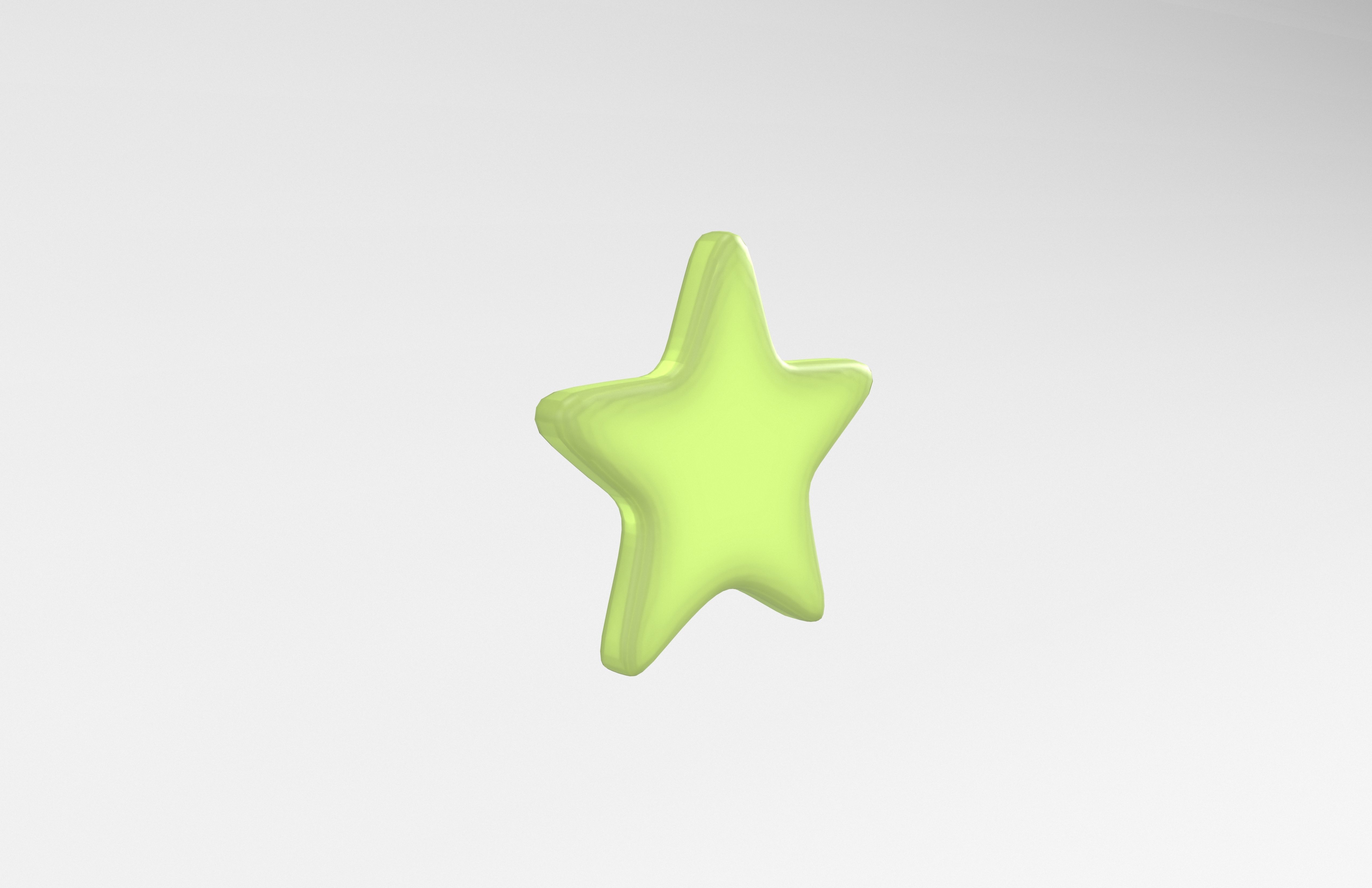 Star v1 013 Low-poly 3D model_3