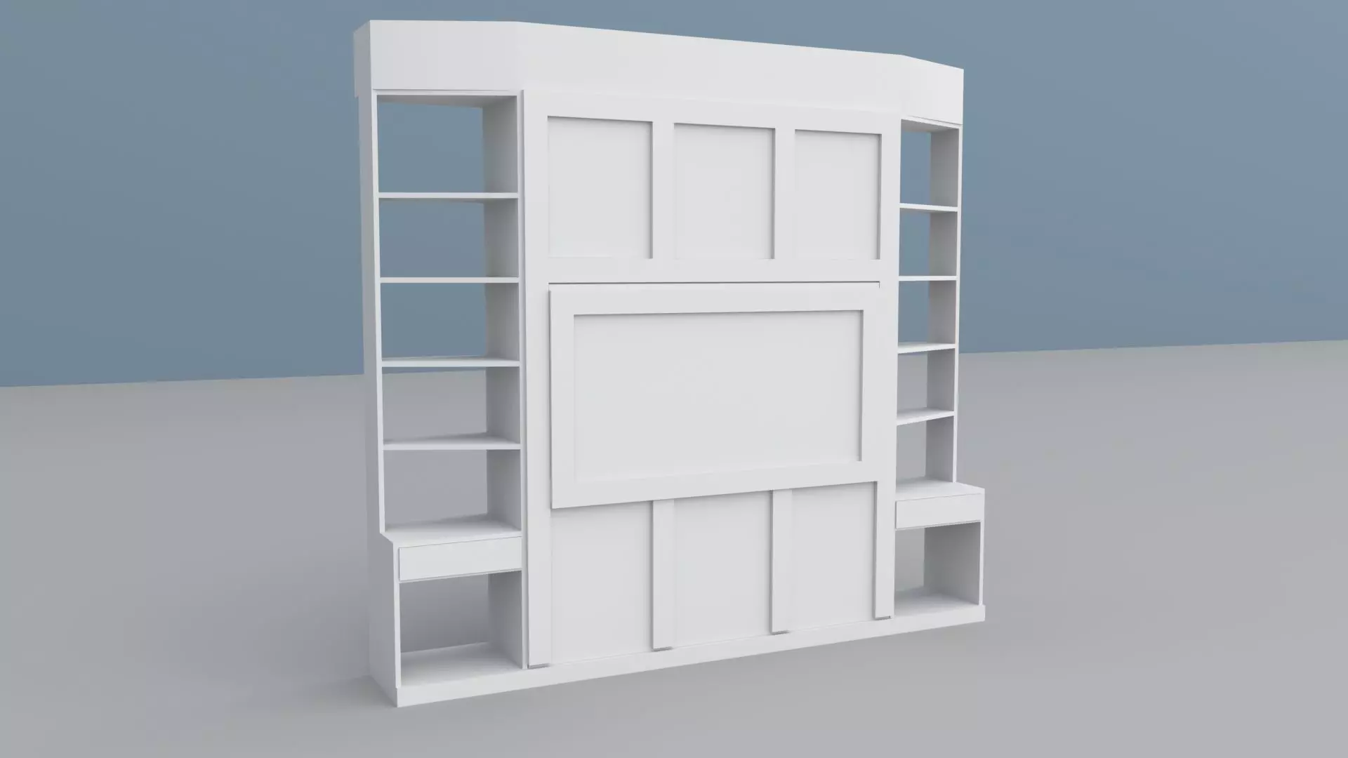 Build a Murphy Bed Free 3D model_0