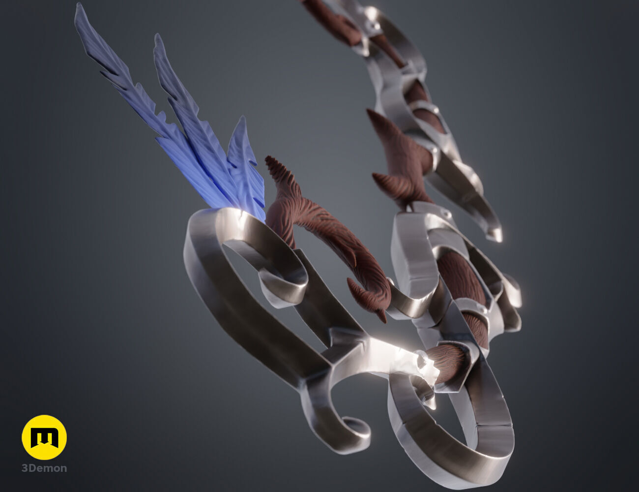Tyrande Whisperwind - Bow 3D print model_4