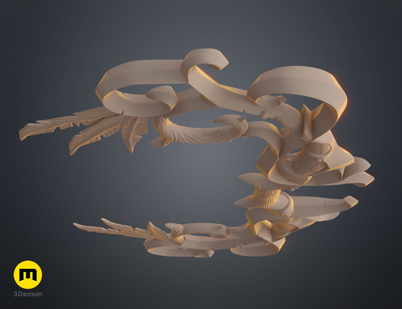 Tyrande Whisperwind - Bow 3D print model_11