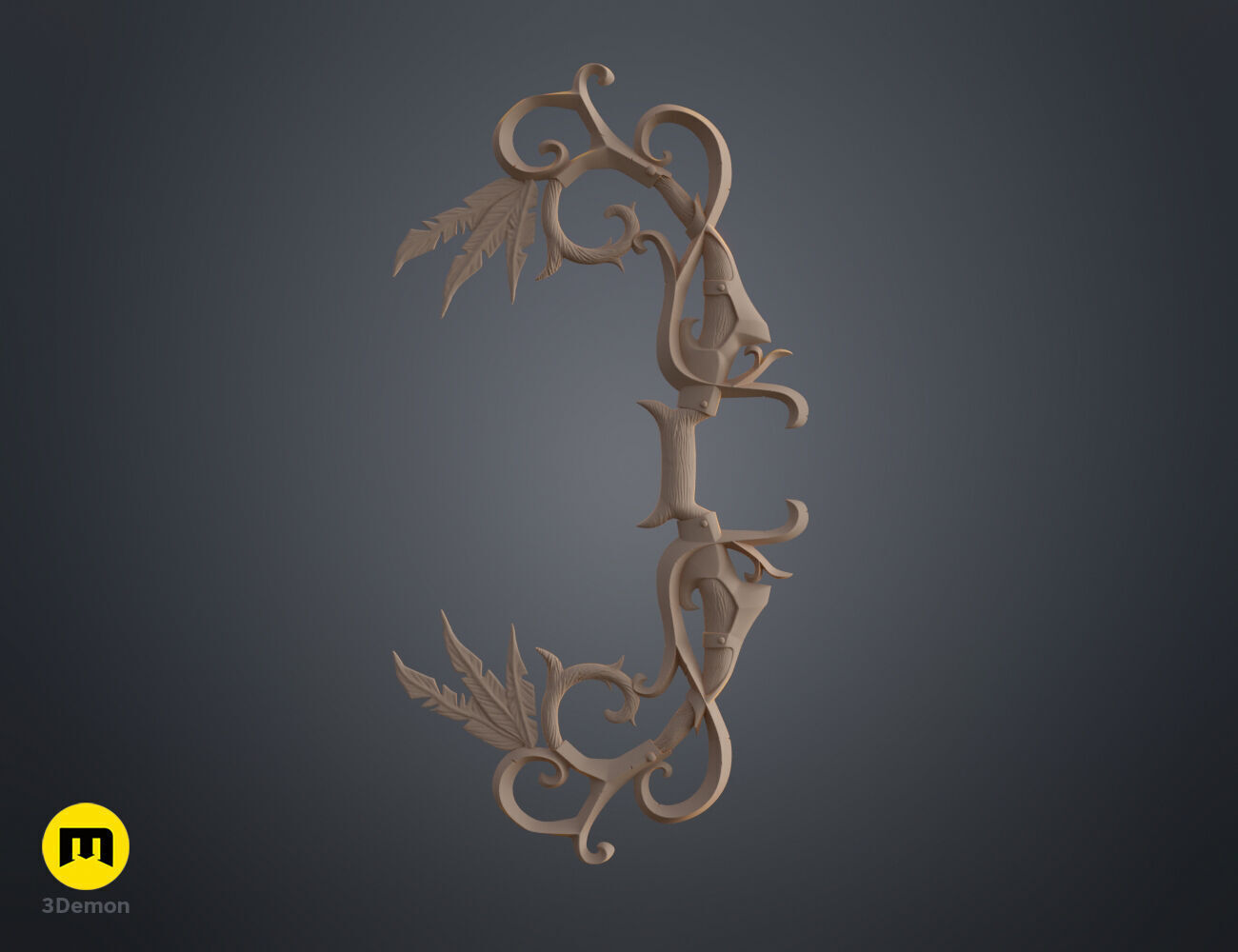 Tyrande Whisperwind - Bow 3D print model_8