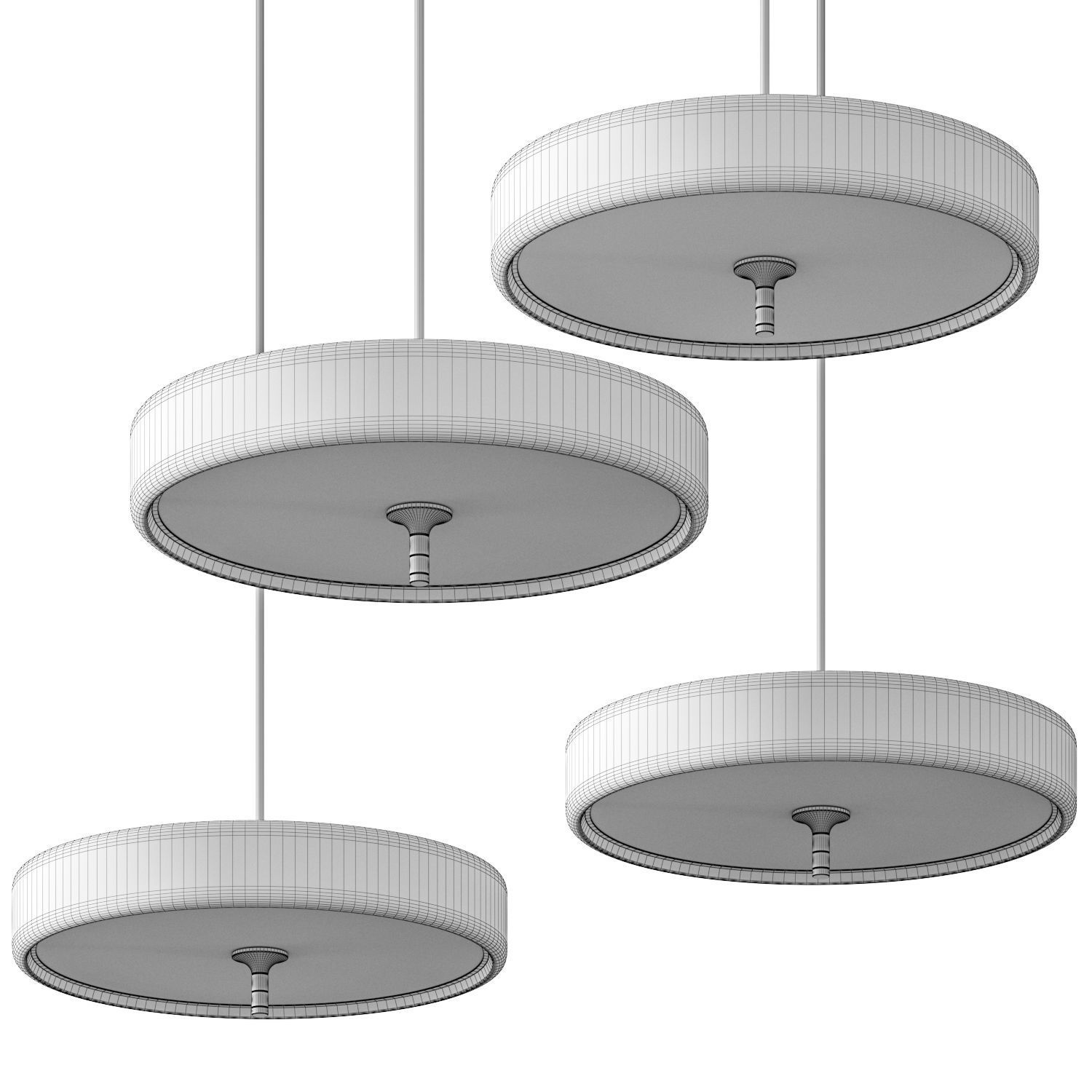 Revolve Pendant Light by Bert Frank 3D model_1