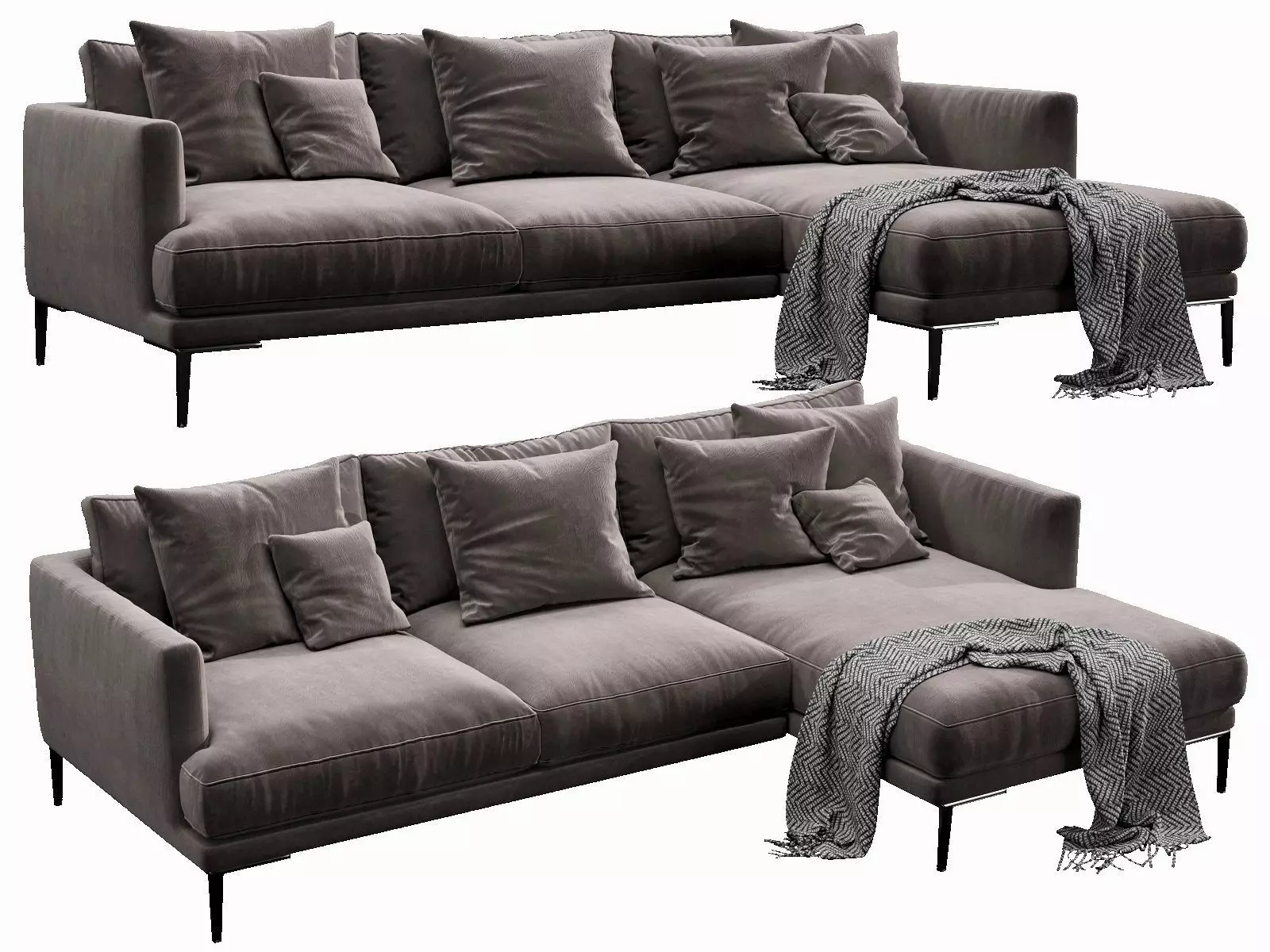 Bonaldo Paraiso Chaise Lounge 3D model