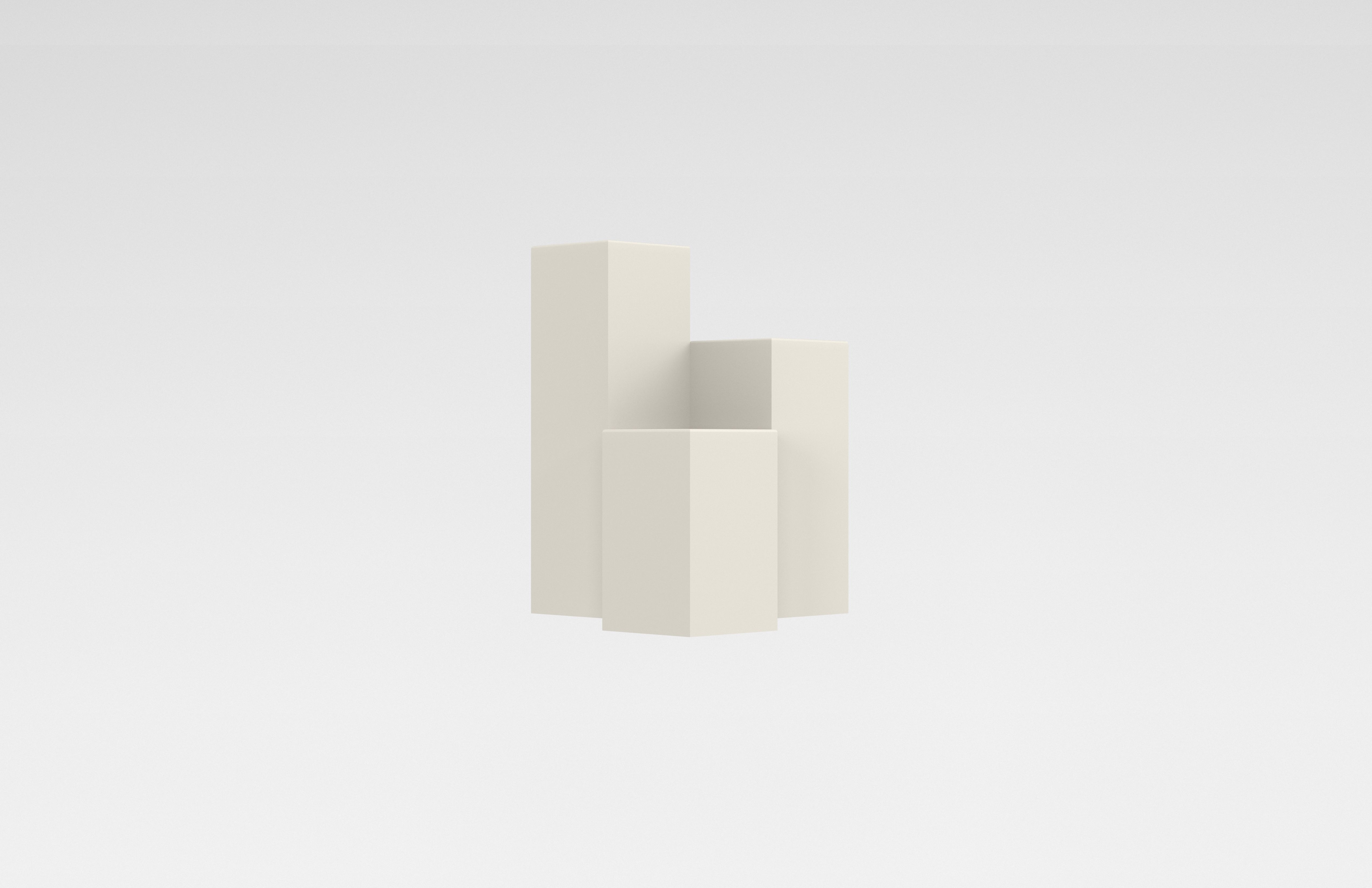 Hexagonal Pen Holder v1 003 Low-poly 3D model_1