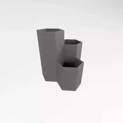 Hexagonal Pen Holder v1 005