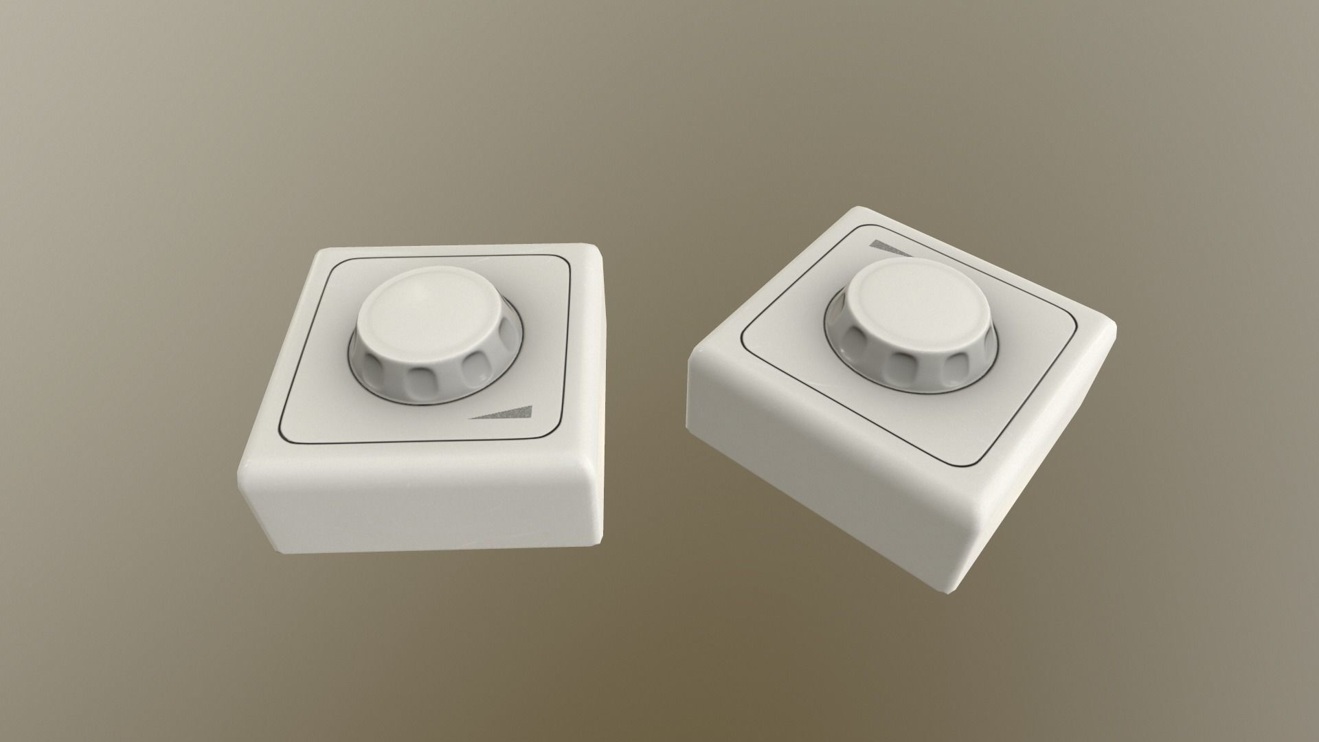 Dimmer Low-poly 3D model