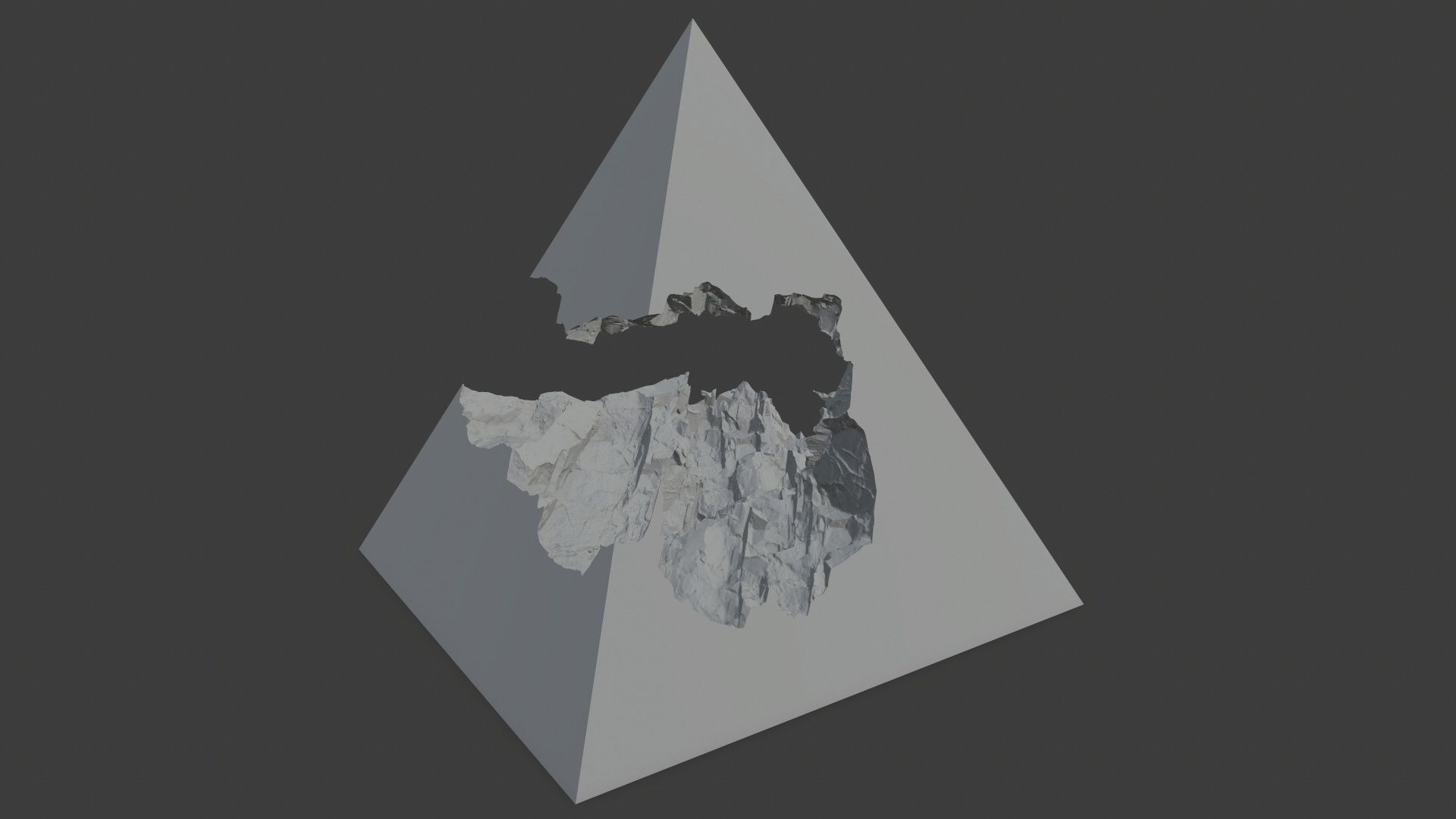 print Pyramid with top 3D print model_7