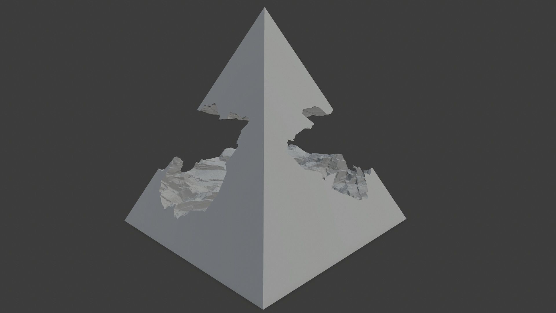 print Pyramid with top 3D print model_9