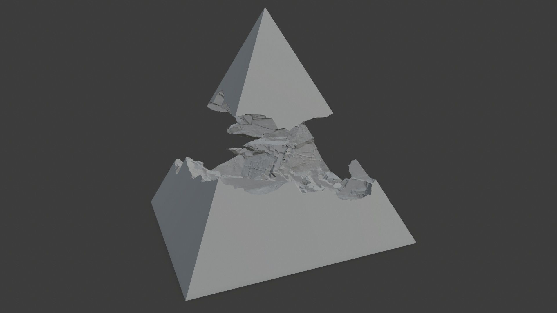 print Pyramid with top 3D print model_4