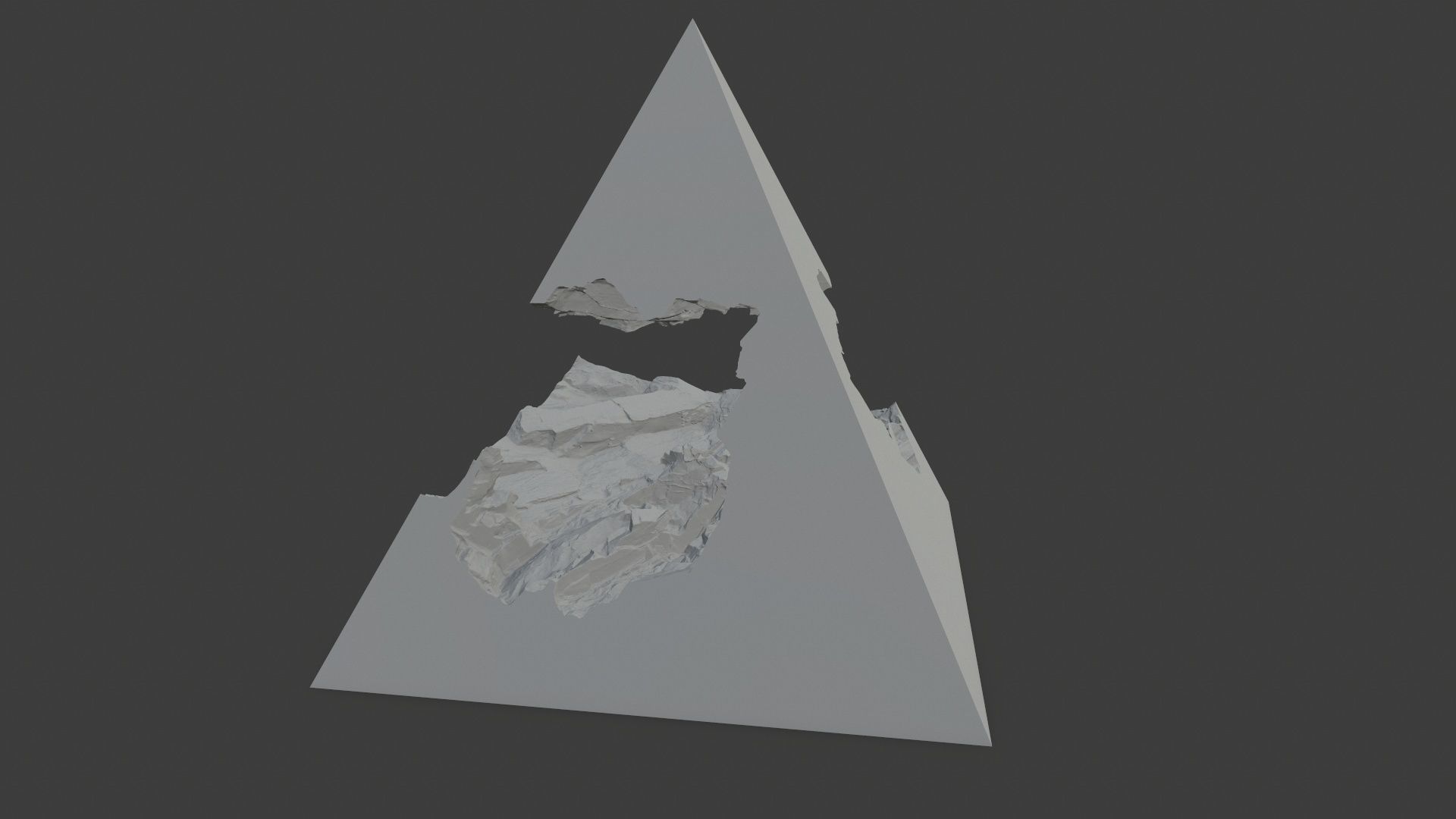print Pyramid with top 3D print model_8