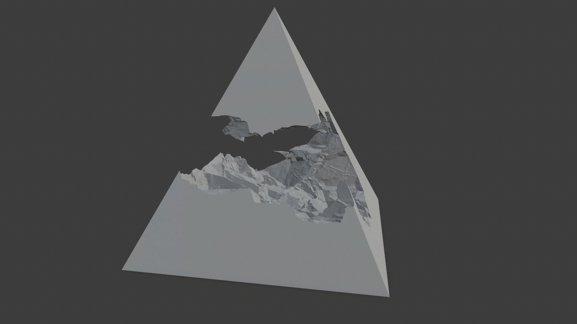 print Pyramid with top 3D print model_5