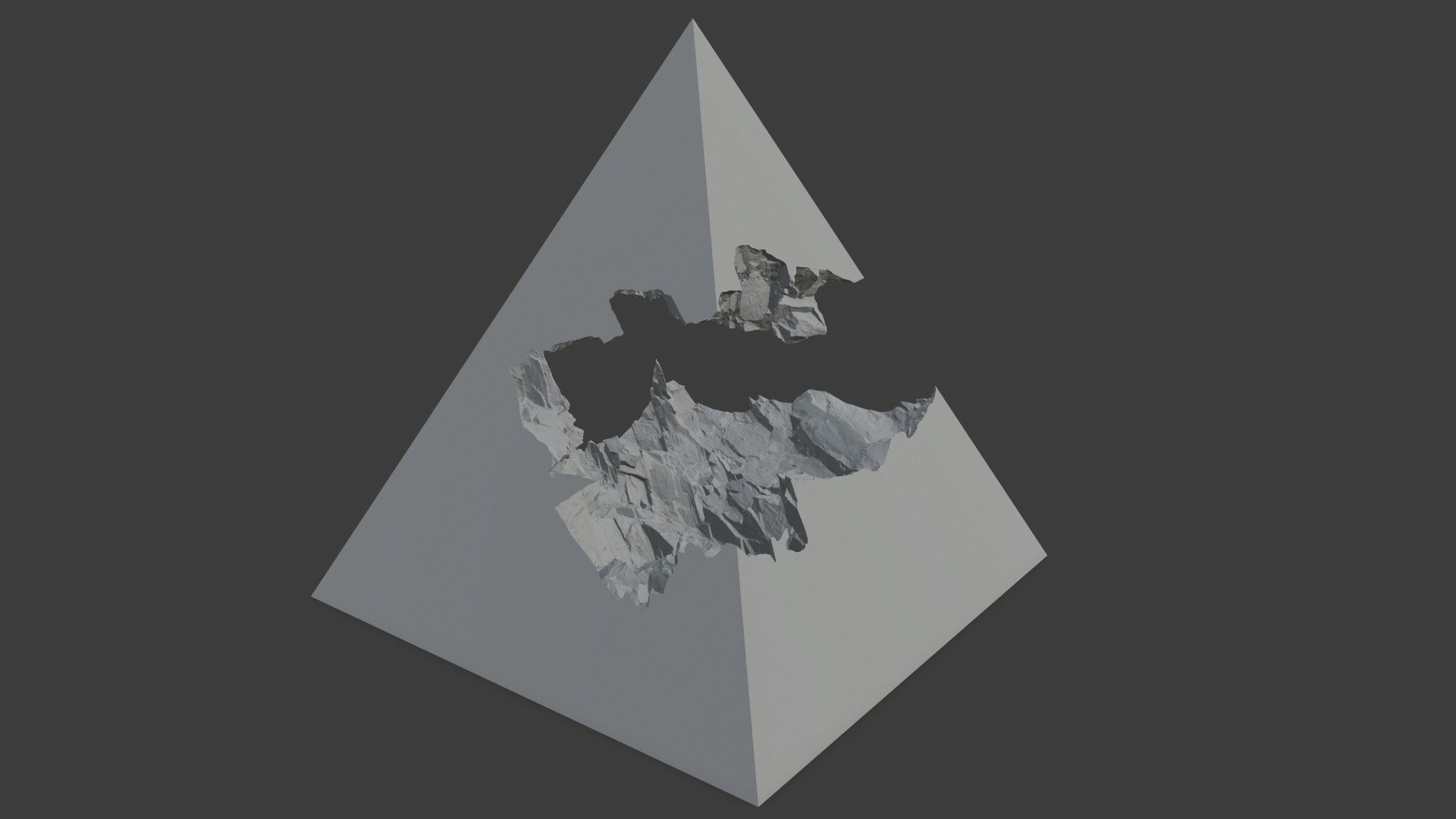 print Pyramid with top 3D print model_11