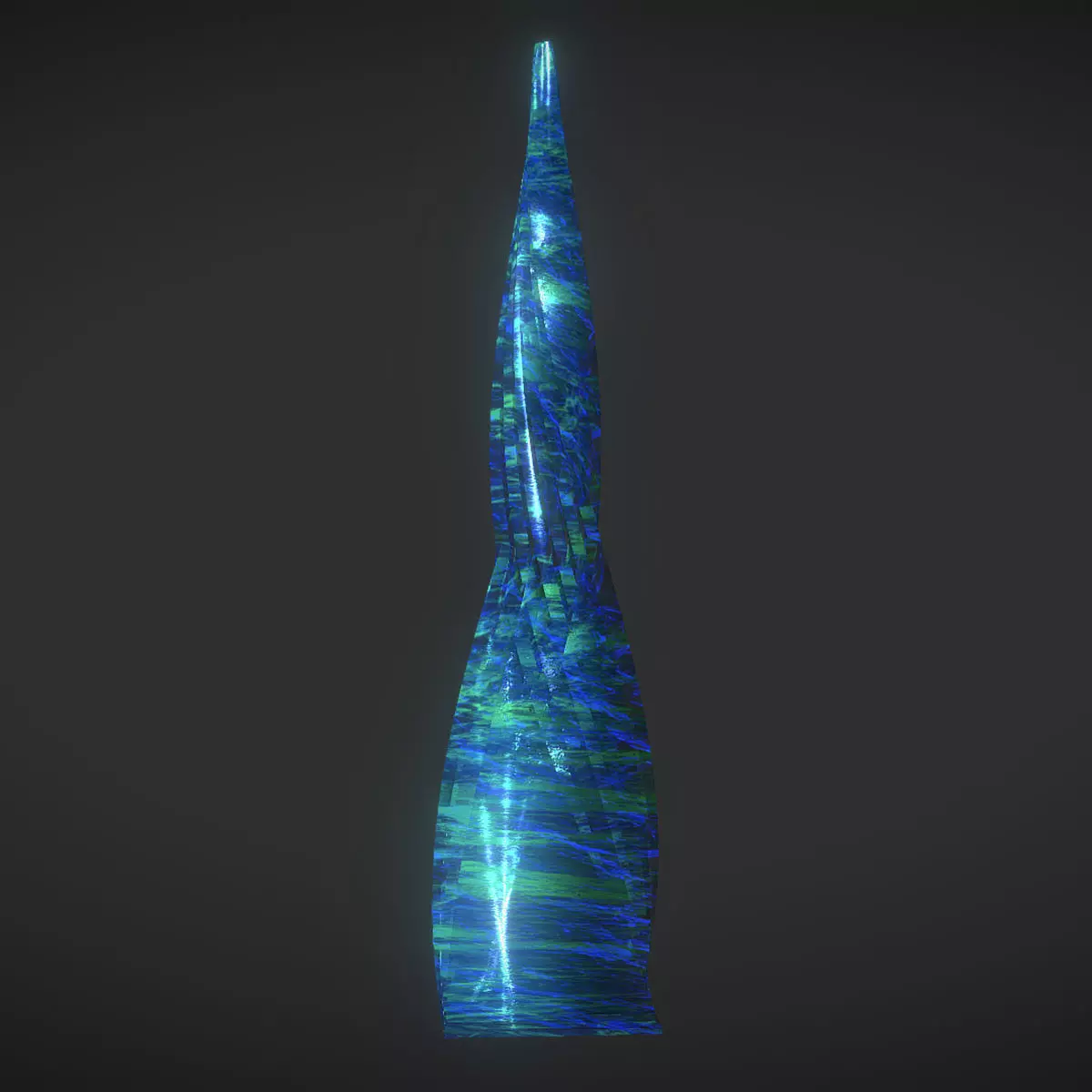 Crystal Tower 3D model_0