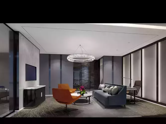 Hotel Suite 3D model