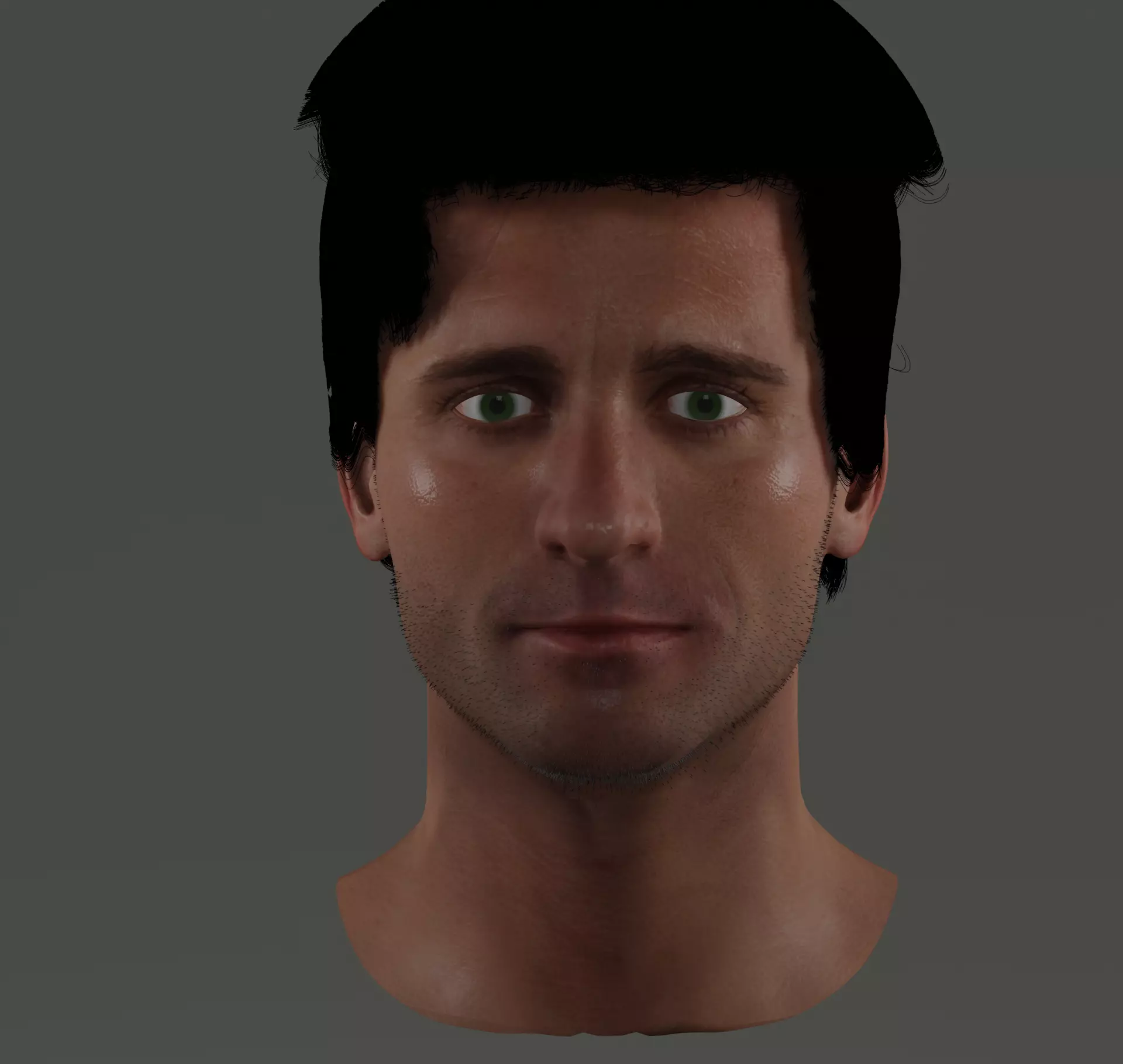 humen head 3D model_0