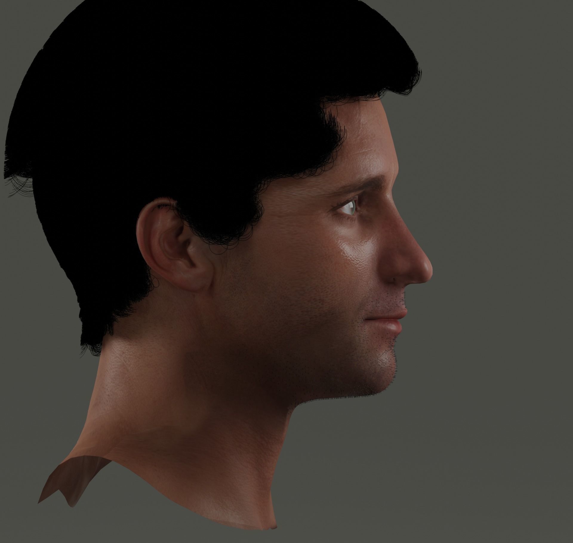 humen head 3D model_1