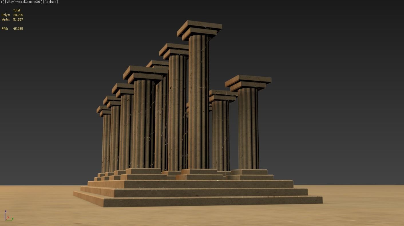 Fire Ball 3D model_1