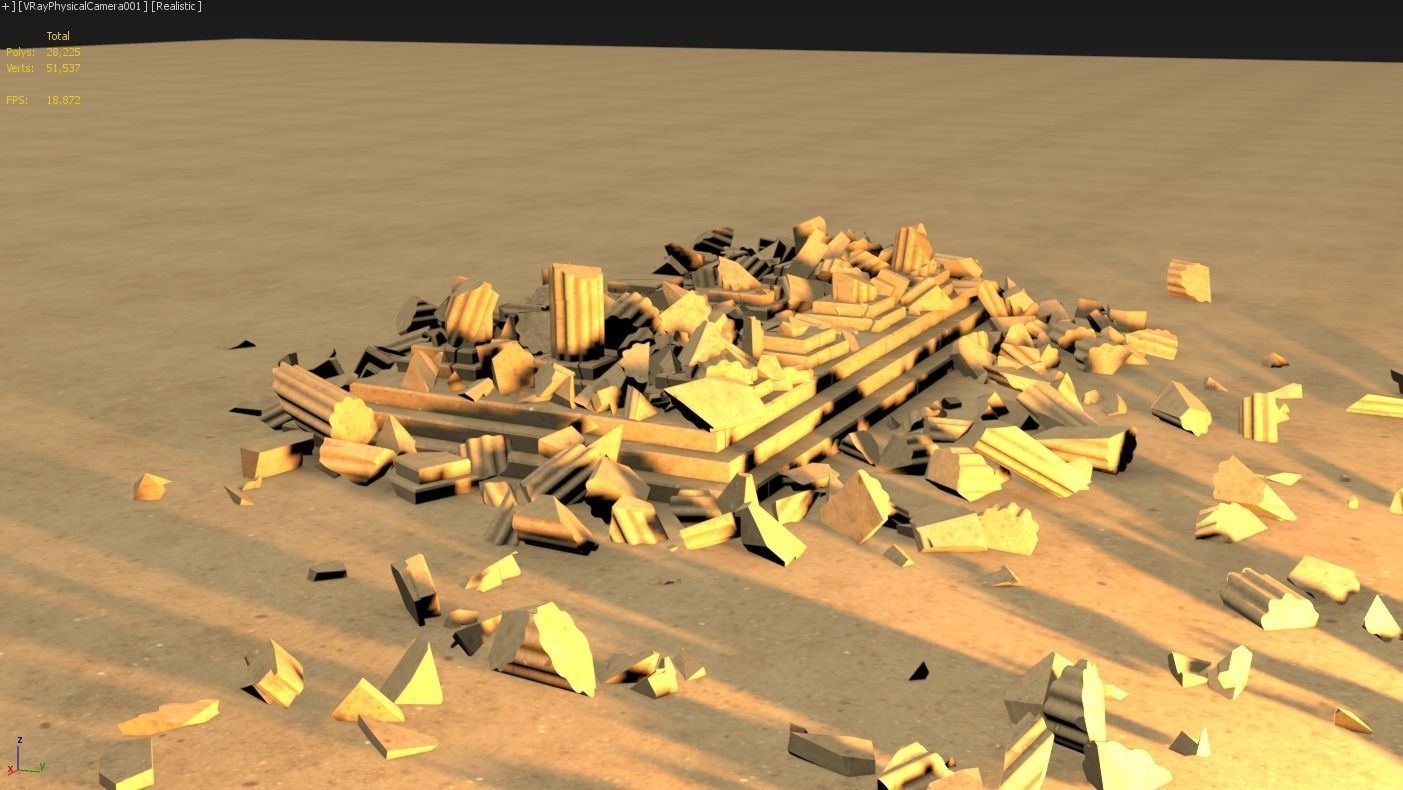 Fire Ball 3D model_9