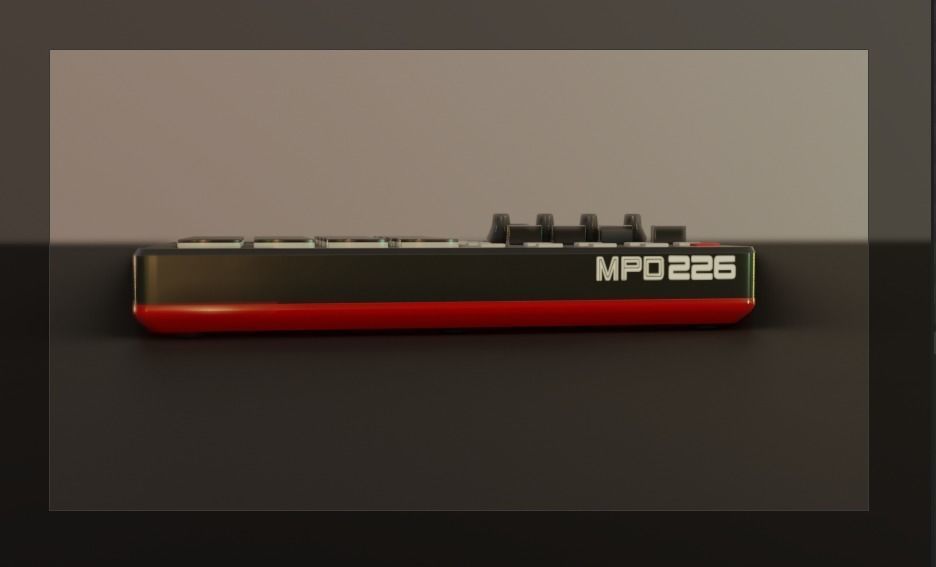 Akai Professional MPD226 3D model_27