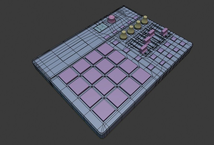 Akai Professional MPD226 3D model_10