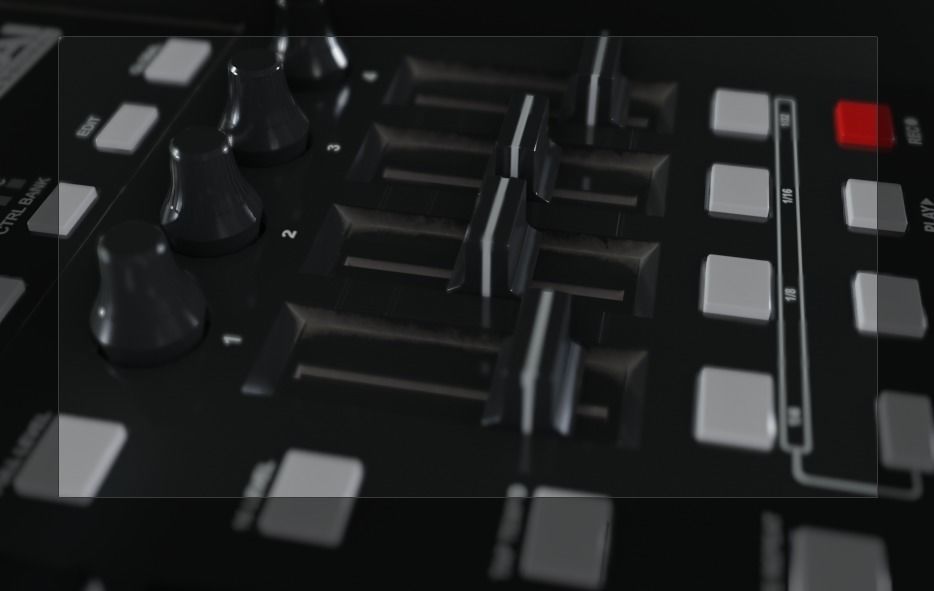 Akai Professional MPD226 3D model_29