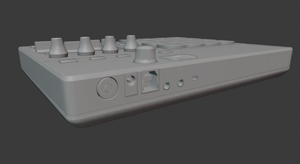 Akai Professional MPD226 3D model_3