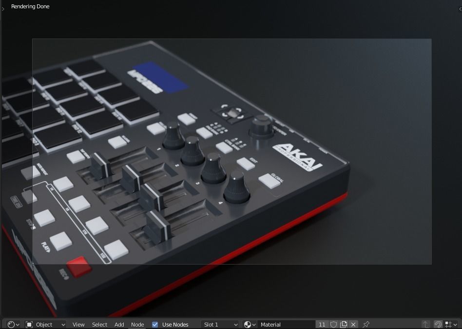 Akai Professional MPD226 3D model_25