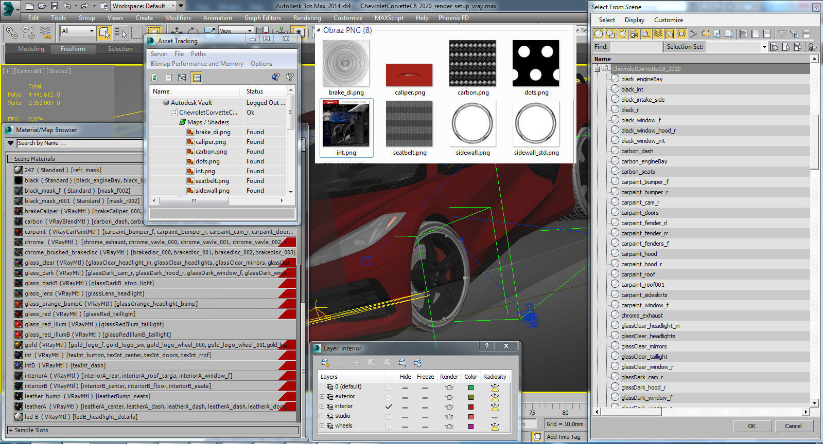 Corvette C8 3D model_31