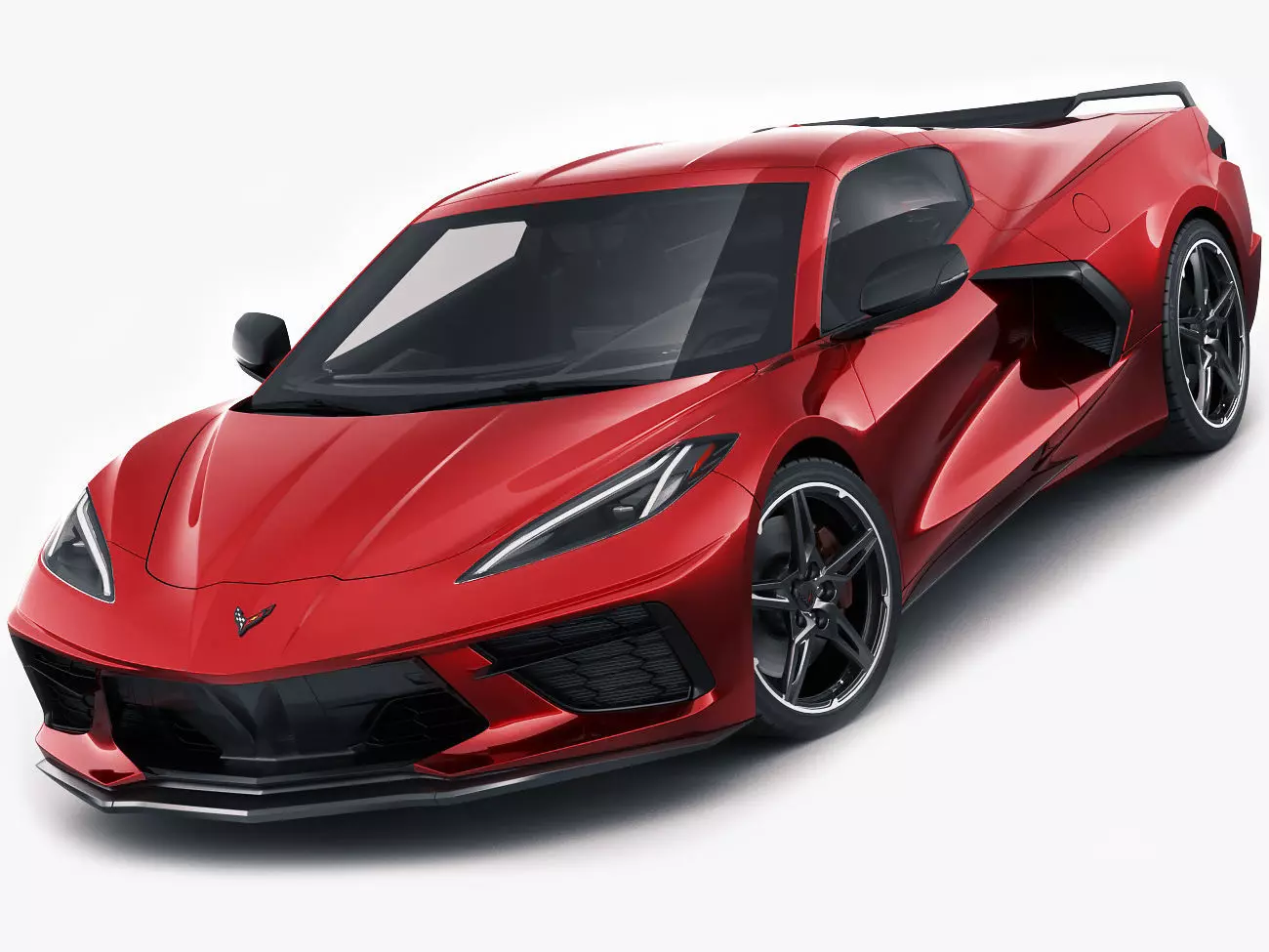 Corvette C8 3D model_0