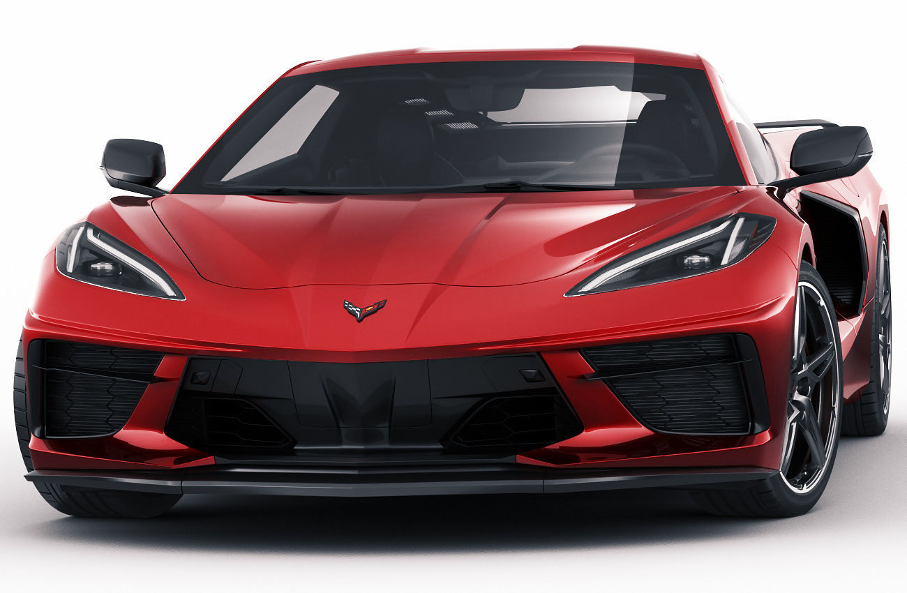 Corvette C8 3D model_16