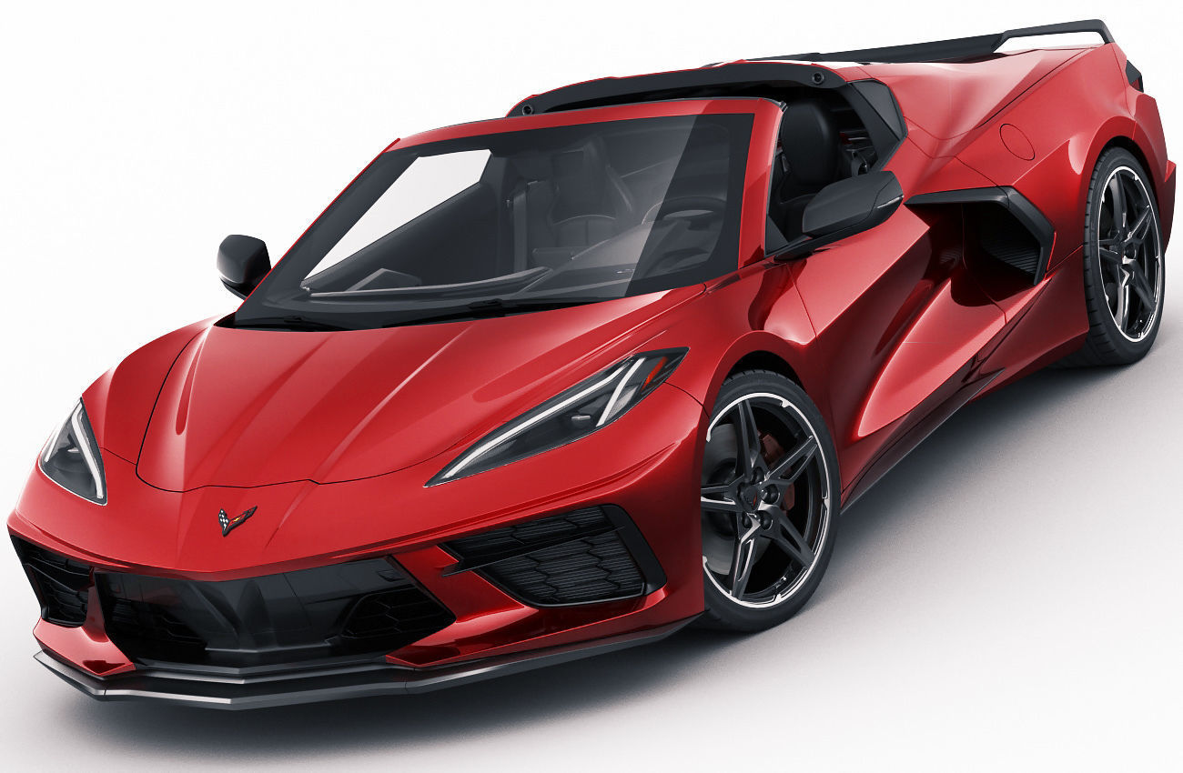 Corvette C8 3D model_1