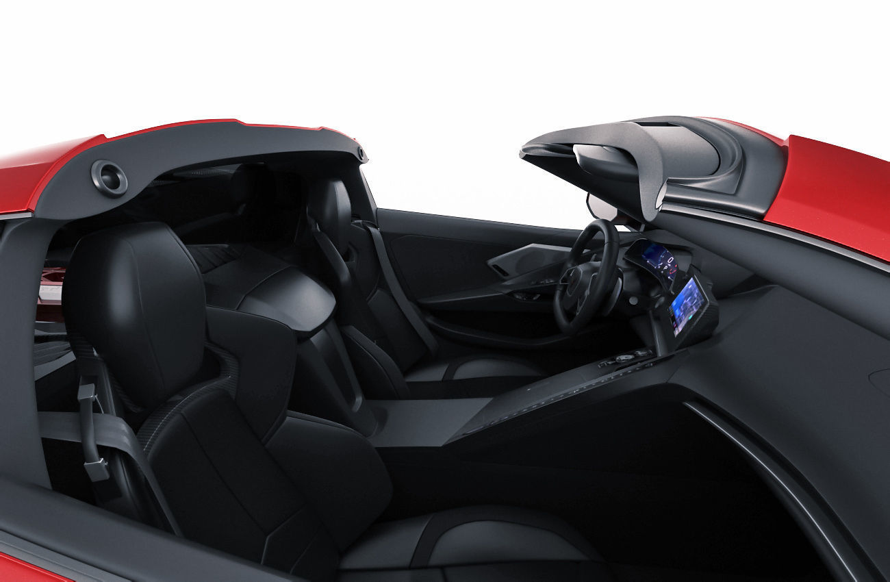 Corvette C8 3D model_19