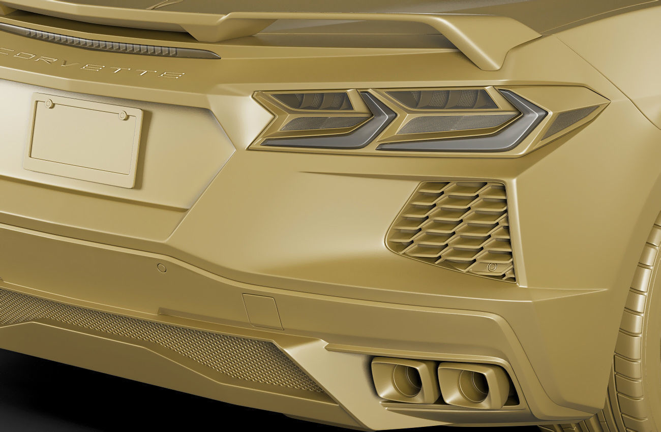 Corvette C8 3D model_25