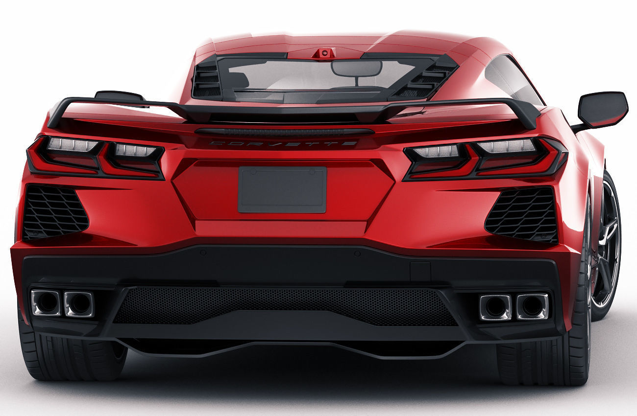 Corvette C8 3D model_15