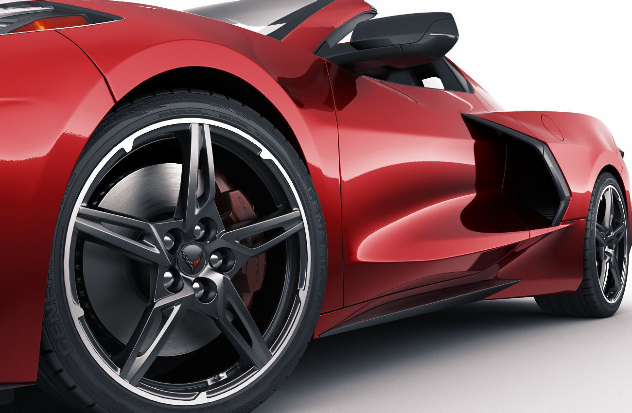 Corvette C8 3D model_14