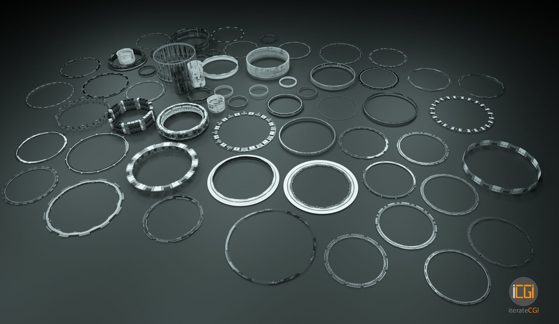 Tech Circles TC2 3D model_6