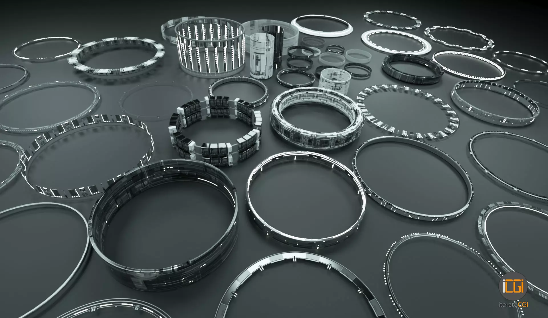 Tech Circles TC2 3D model_0