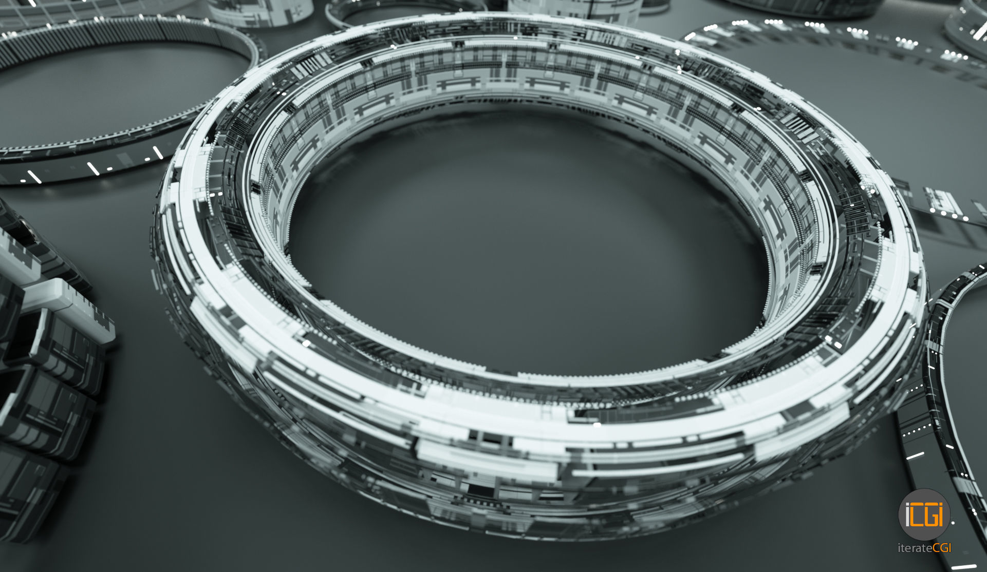 Tech Circles TC2 3D model_4