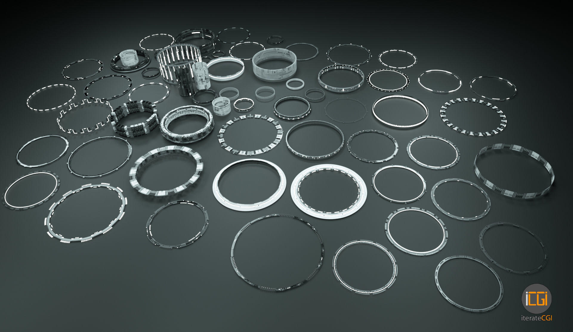 Tech Circles TC2 3D model_5