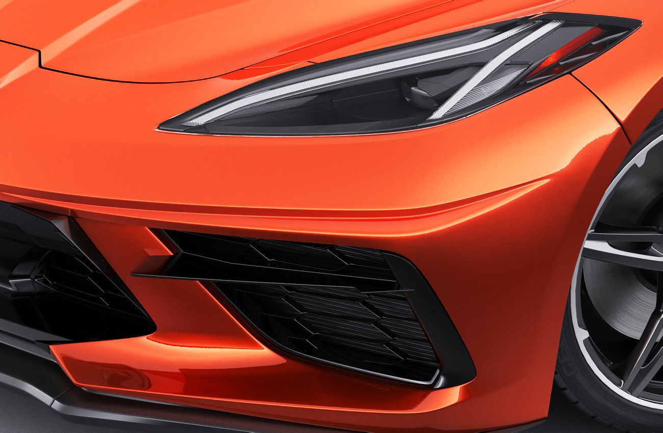 Corvette Convertible C8 3D model_6