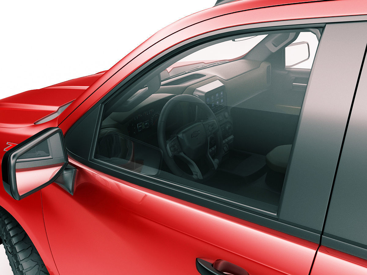 Silverado Trail Boss 2020 and Custom Trail Boss 3D model_17