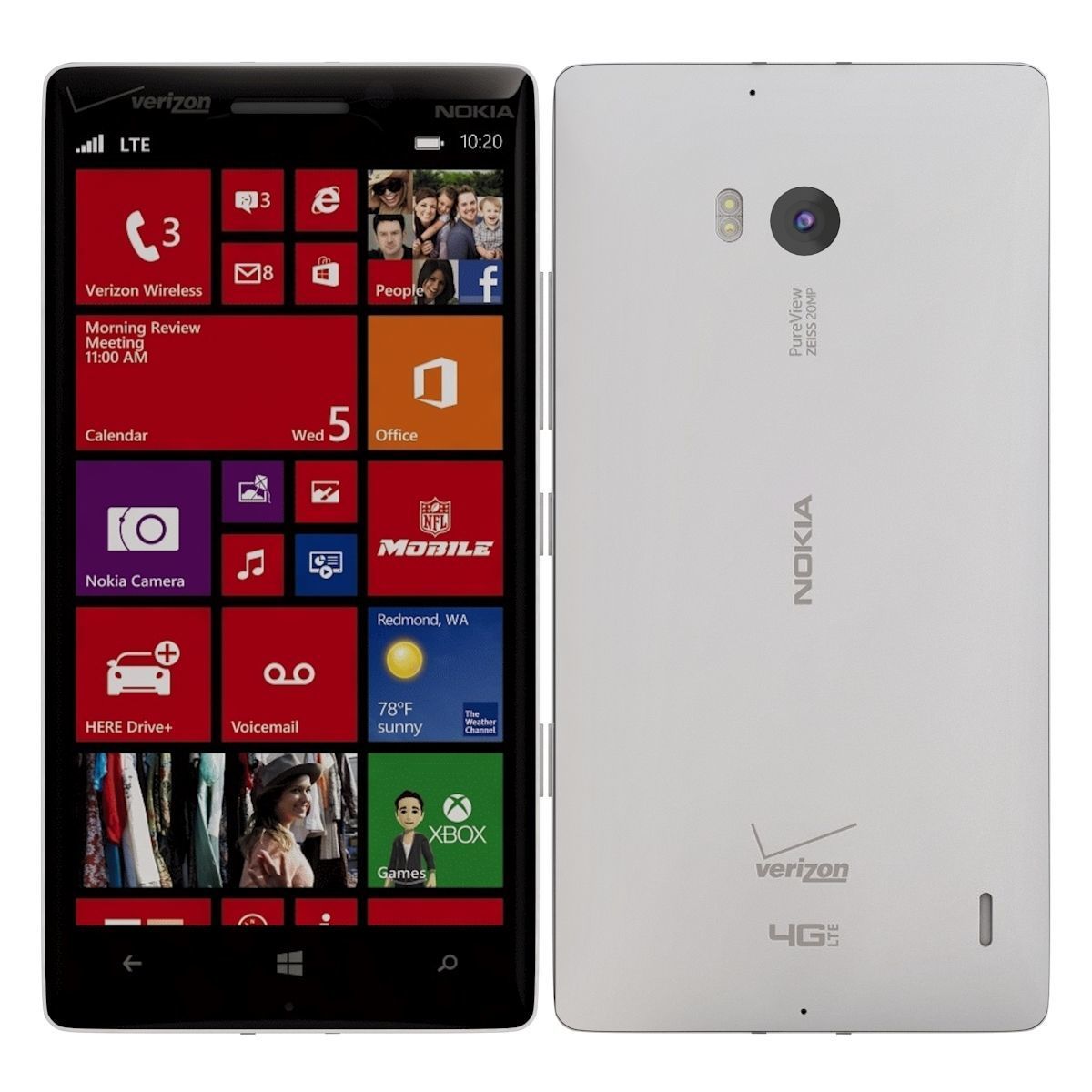 Nokia Lumia Icon White 3D model_2