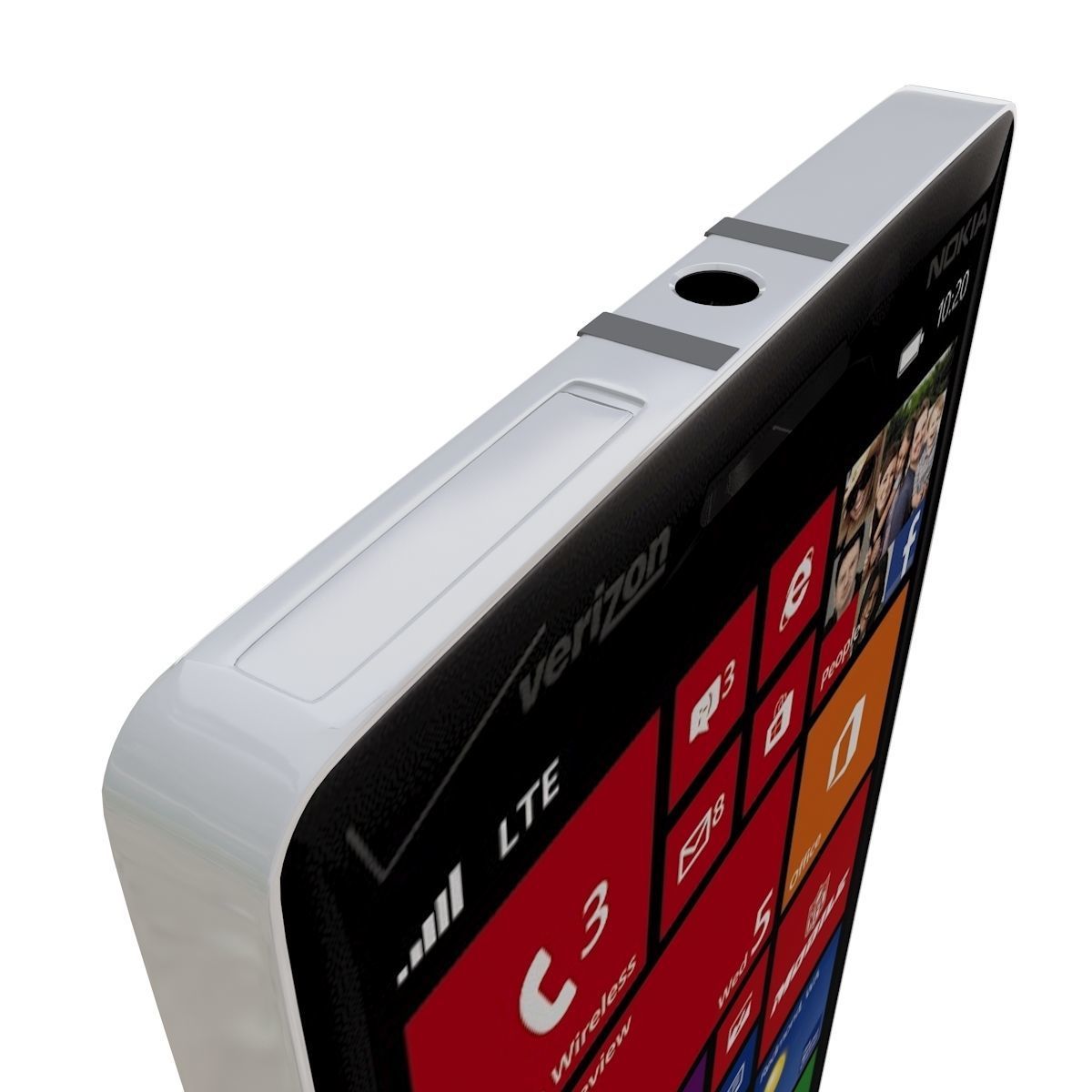 Nokia Lumia Icon White 3D model_6