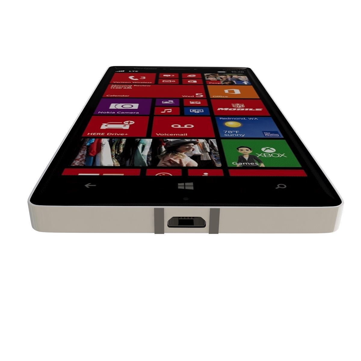 Nokia Lumia Icon White 3D model_5
