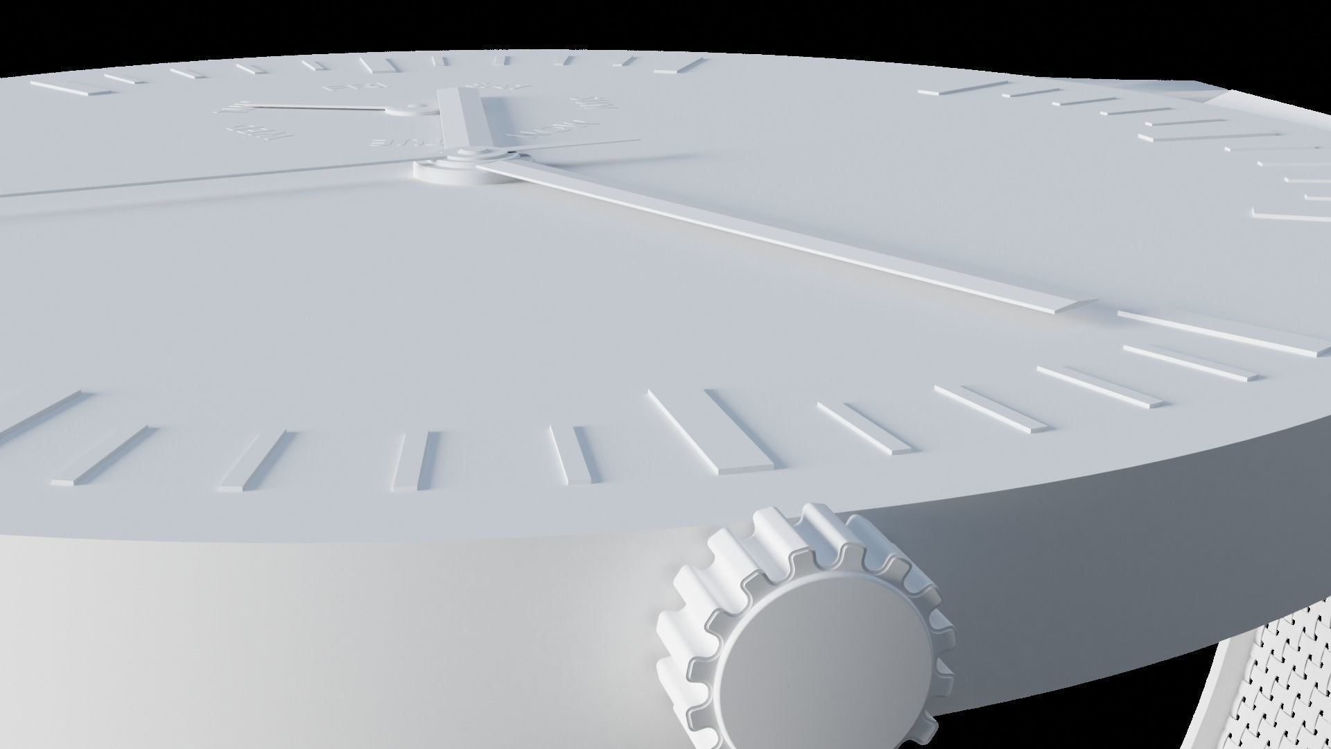 Minimalistic watch 3D model_12