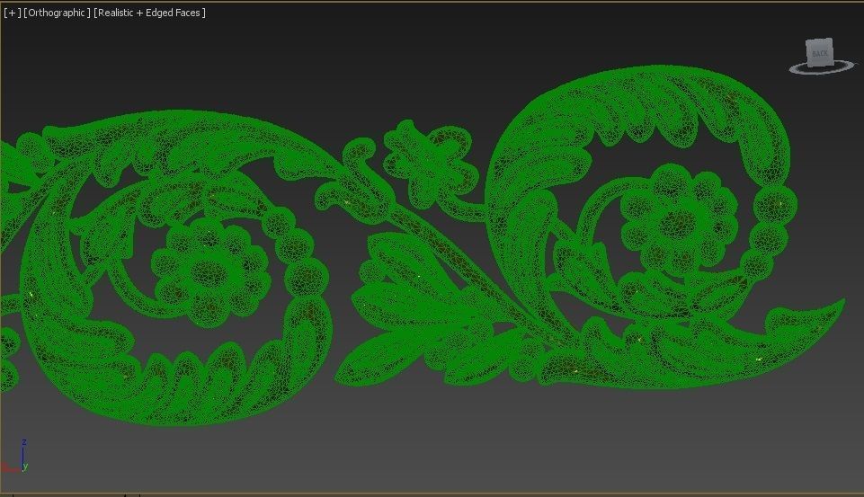 Decor ornament 3D model 01 3D model_6