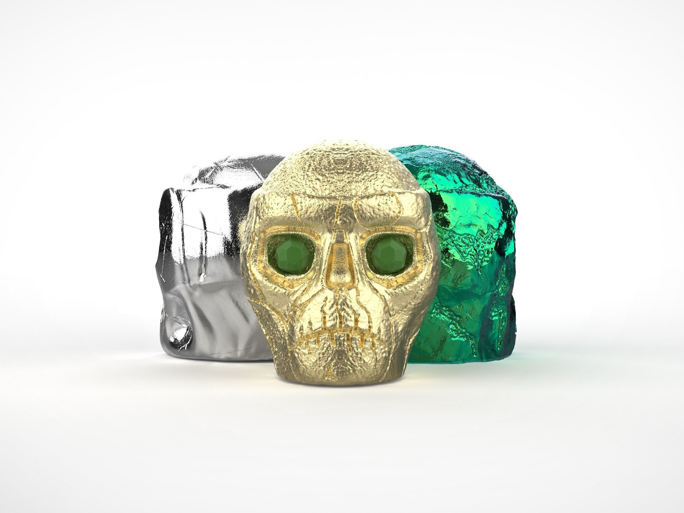 Skulls of Touganda 3D print model_4