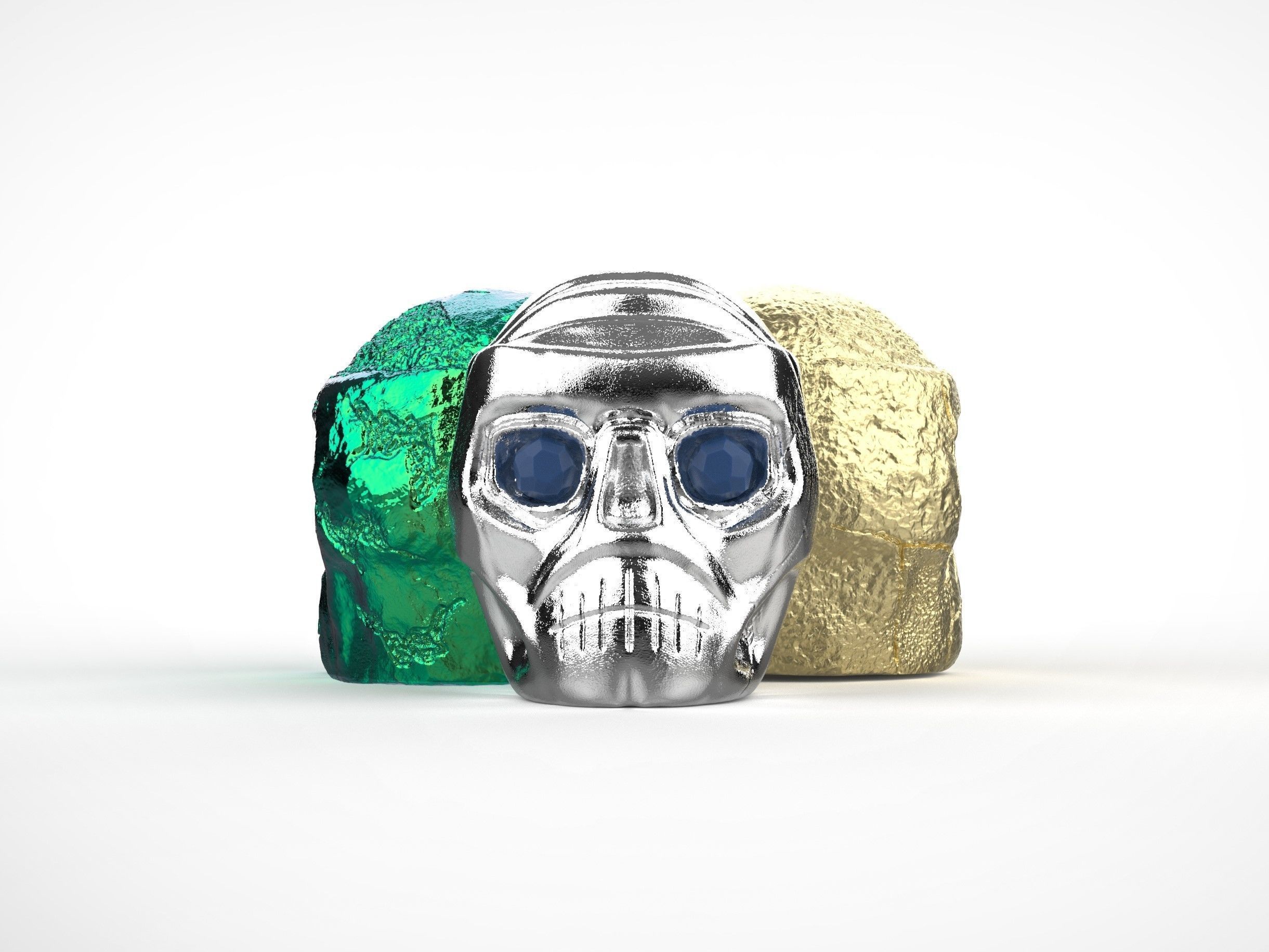 Skulls of Touganda 3D print model_2